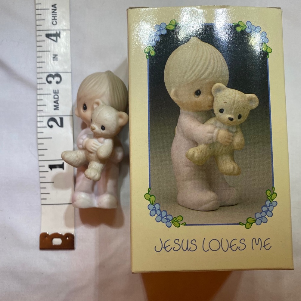 Precious Moments Jesus Loves Me